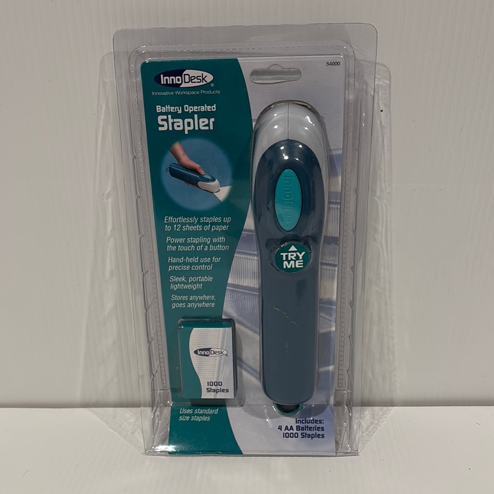 InnoDesk Portable 5400 Standard Size Battery-Operated Stapler